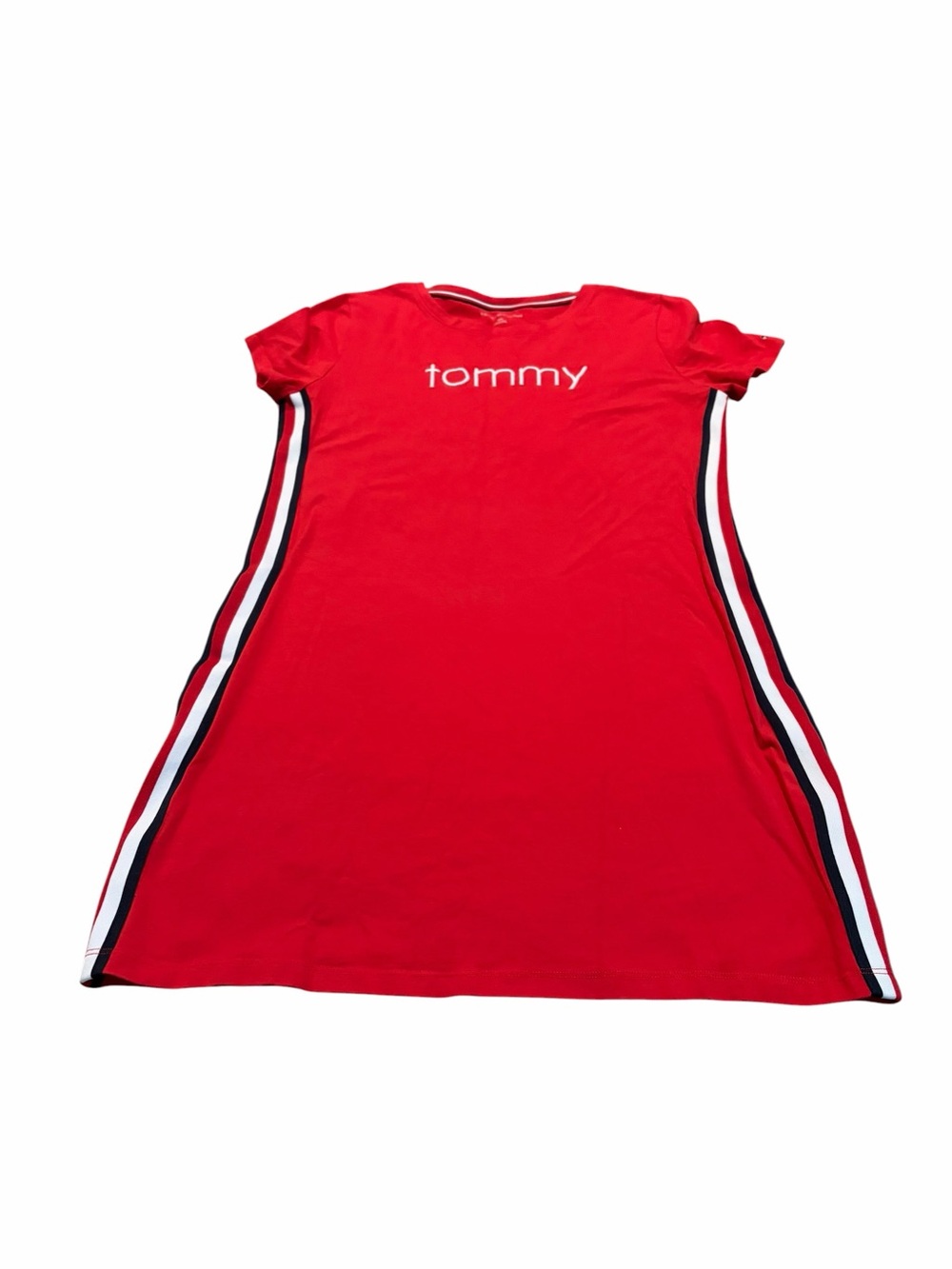 TOMMY HILFIGER red t-shirt dress